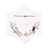 Paper Jewelry Earring Display Cards DIY-B061-03C-1