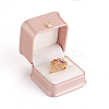 PU Leather Ring Gift Boxes X-LBOX-L005-A01-1