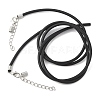 Black Rubber Necklace Cord Making LS-RCOR-D002-B-2