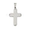 304 Stainless Steel Pendants STAS-C142-01P-1