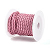 Braided Cowhide Leather Cord NWIR-N005-01D-3mm-2