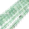 Natural Green Fluorite Beads Strands G-K340-A03-02-1