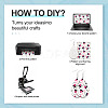 DIY Sublimation Dangle Earring Making Finding Kits DIY-BY0001-36-5