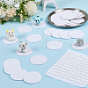 85Pcs Flat Round Acrylic Action Figure Display Pedestals ODIS-FG0002-14A-4