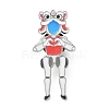 Kung Fu Lion Robot Enamel Pins JEWB-F047-01A-P-1