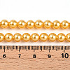 Baking Paint Pearlized Glass Pearl Bead Strands HY-N002-6mm-A08-5