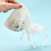Organza Gift Bags with Lace X-OP-R034-10x14-04-6
