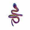 Snake Wrap Cuff Rings RJEW-N038-034-2