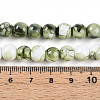 Baking Paint Glass Beads Strands X-DGLA-N003-8mm-C06-5