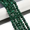 Synthetic Malachite Beads Strands G-A257-A11-01-2