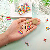 DIY Rainbow Color Pride Jewelry Making Finding Kit DIY-TA0004-73-14