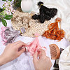 5Pcs 5 Styles High Temperature Fiber Long Pear Perm Hairstyle Doll Wig Hair DIY-GL0005-63C-3