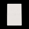 Rectangle Paper Earring Display Cards CDIS-D007-01H-4