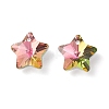 Electroplate Glass Charms GLAA-H104-A09-2