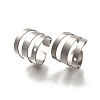 Anti-Tarnish 304 Stainless Steel Ear Cuff Findings STAS-F311-16P-1