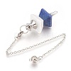 Natural Lapis Lazuli Dowsing Pendulums KK-F756-09C-2