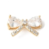 Brass Micro Pave Cubic Zirconia Pendants KK-A253-05G-1
