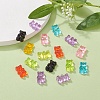40Pcs 8 Colors Resin Cabochons CRES-YW0001-02-7