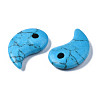Synthetic Turquoise Pendants G-S356-17A-06-3