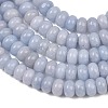 Dyed Natural White Jade Beads Strands G-G107-A37-01-2