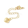 Brass Chain Extender KK-B148-06G-02-1