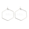 Non-Tarnish 316 Surgical Stainless Steel Earring Hoop STAS-M288-09P-B-1