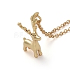 304 Stainless Steel Pendant Necklaces NJEW-G335-23G-3