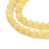 Natural Lemon Jade Bead Strands G-A130-2mm-M02-4