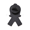 Protecting Awareness Ribbon Enamel Pins LS-JEWB-C048-03B-EB-2