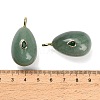 Natural Green Aventurine Pendants GG-CBA4625-02G-02-3
