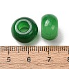 Dyed Natural Quartz European Beads GG-CBA0022-18-3