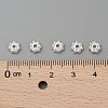 Alloy Beads Daisy Spacer Beads LF1249Y-01S-RS-3