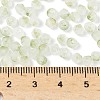 Frosted Glass Beads FGLA-D300-01G-4