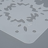Plastic Reusable Drawing Painting Stencils Templates DIY-F018-B19-3