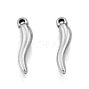 Non-Tarnish 201 Stainless Steel Charms STAS-N099-05A-3