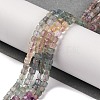 Gradient Color Natural Colorful Fluorite Beads Strands G-NH0034-A02-01-1