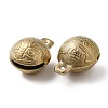 Brass Bell Pendants KKB-A003-40mm-3