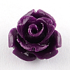 Dyed Flower Synthetical Coral Beads CORA-R011-33-2
