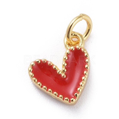 Enamel Charms KK-G363-54G-1
