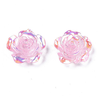 Transparent Resin Cabochons CRES-N030-001B-04-1