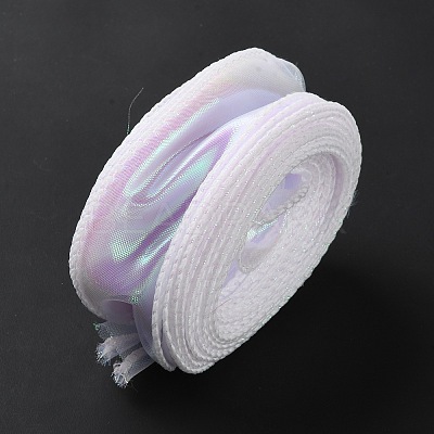 Fishtail Yarn Iridescent Ribbon for Bowknot Making OCOR-B004-02A-07-1