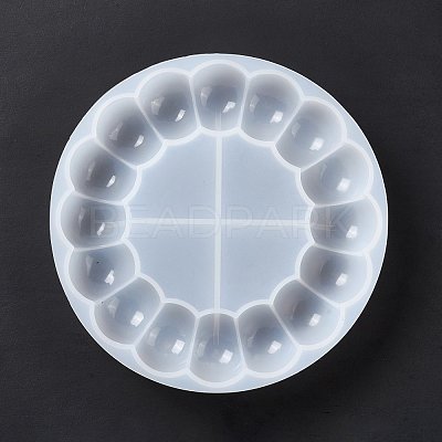 DIY Flower Cup Mat Silicone Molds DIY-E055-34-1