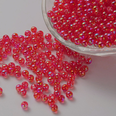 Eco-Friendly Transparent Acrylic Beads LS-X-PL732-3-1