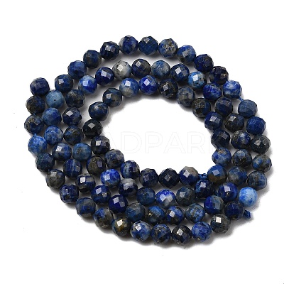 Natural Lapis Lazuli Beads Strands G-T108-36-1-1