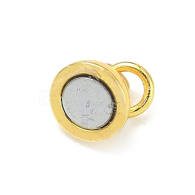 Brass Magnetic Clasps KK-G557-40G-1