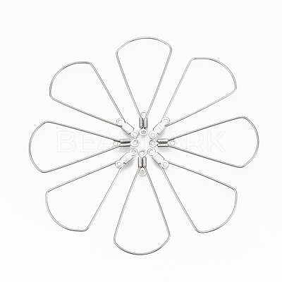 Tarnish Resistant 304 Stainless Steel Wire Pendants X-STAS-T051-004-1