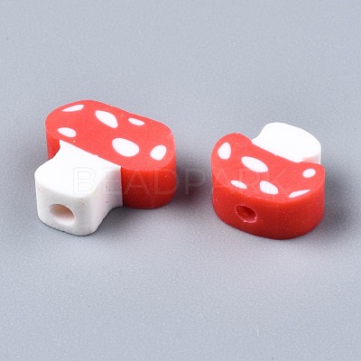 Handmade Polymer Clay Beads CLAY-N011-016F-1