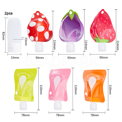 Portable Empty PET Plastic Point Bottle Sets MRMJ-PH0001-25-1