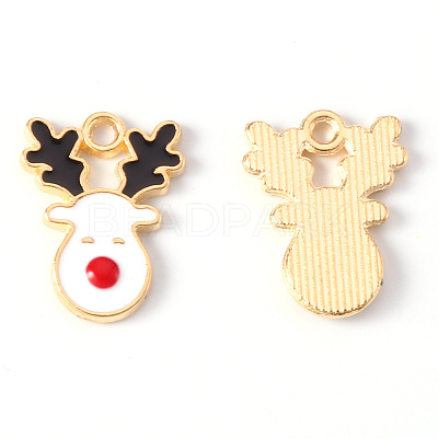 Alloy Enamel Pendants X-ENAM-S121-013A-1
