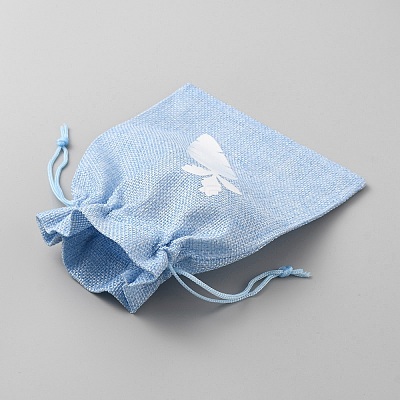 Easter Cloth Storage Pouches ABAG-WH0048-03B-04-1